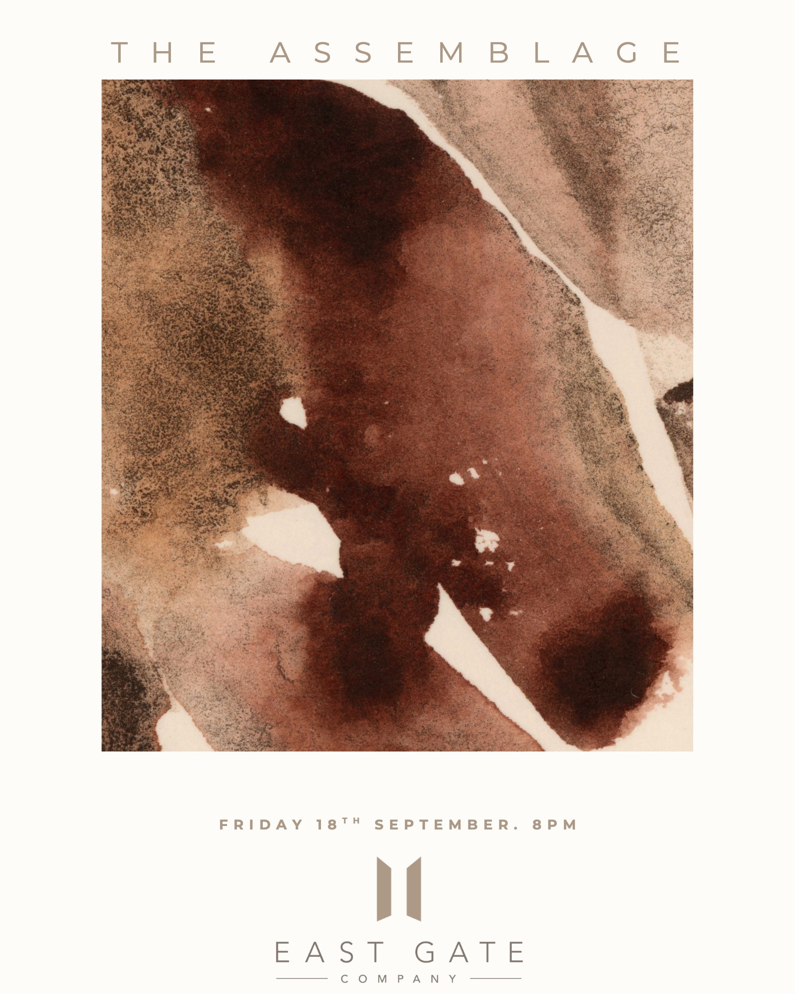 The Assemblage — invitation cover